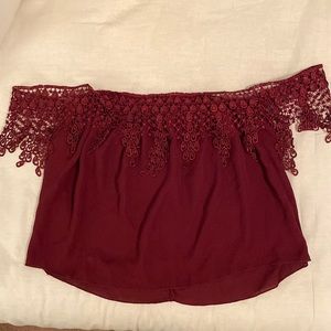 Cute Burgundy top